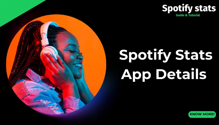 Spotify Stats App Details Spotify Stats App Details
